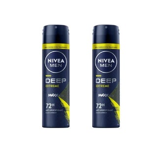 Nivea Men Deep Extreme Deo Spray 150ml, Pack of 2